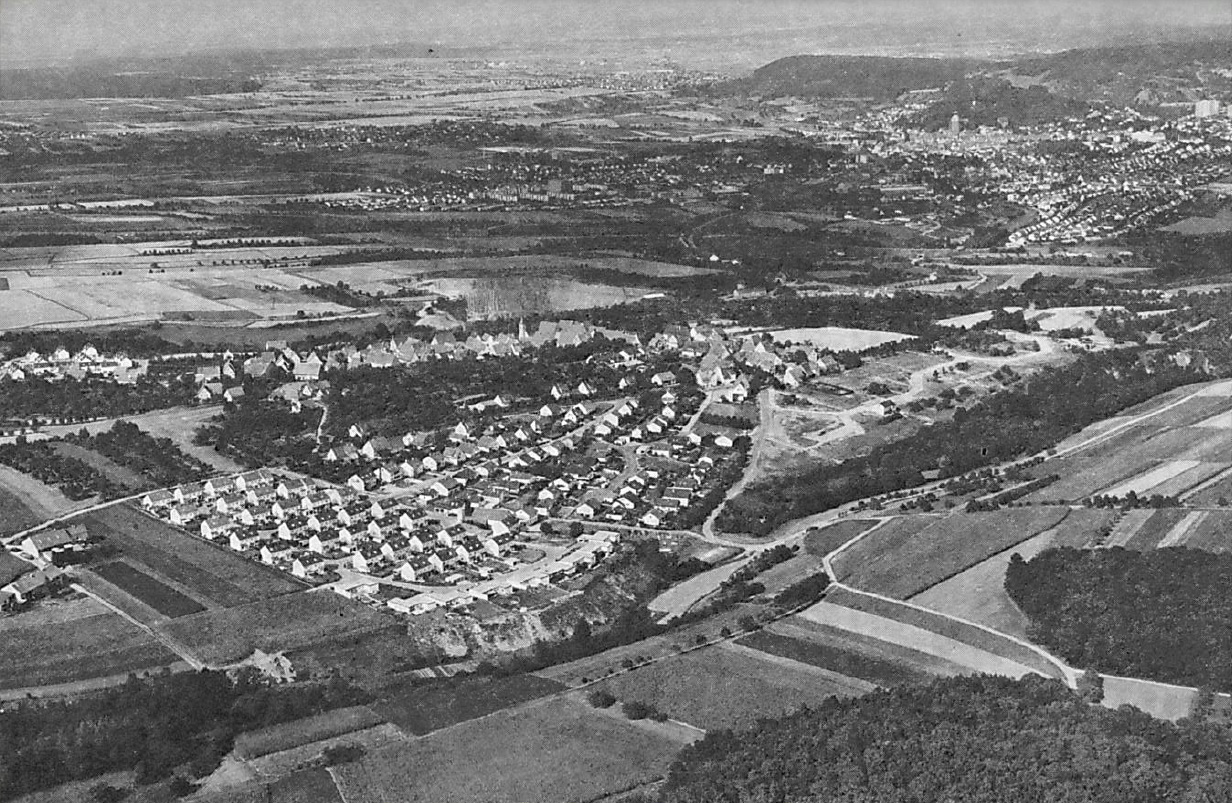 Luftbildaufnahme Haslach